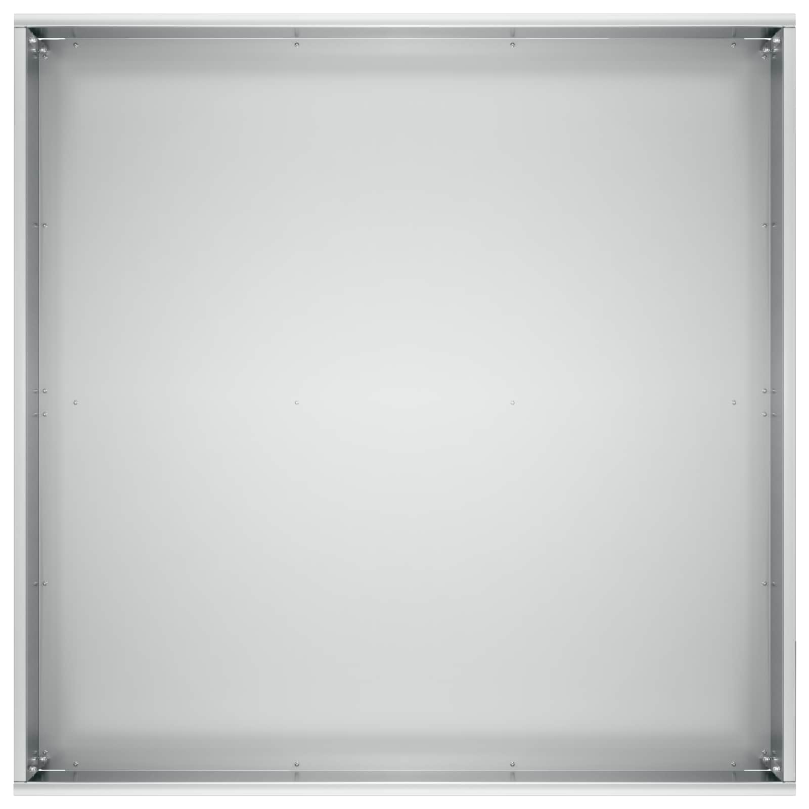 Γλάστρα Κήπου 2 τμχ. Ασημί 60 x 60 x 30 cm - Pakobazaar