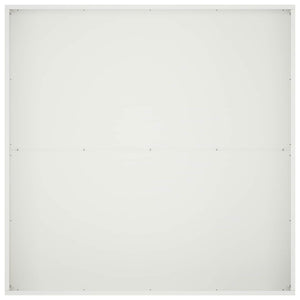Γλάστρα Κήπου Λευκό 100 x 100 x 30 cm Ψυχρής έλασης χάλυβας