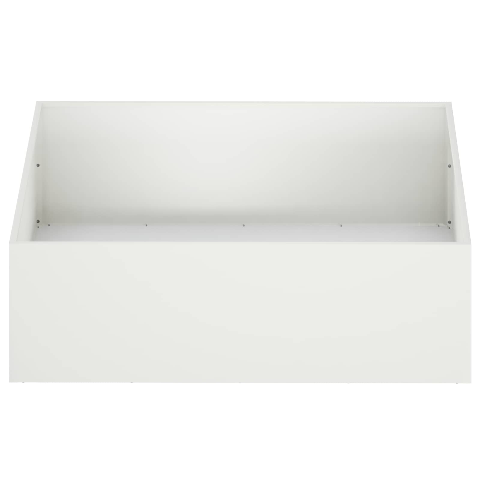 Γλάστρα Κήπου 2 τμχ. Λευκό 100 x 100 x 30 cm