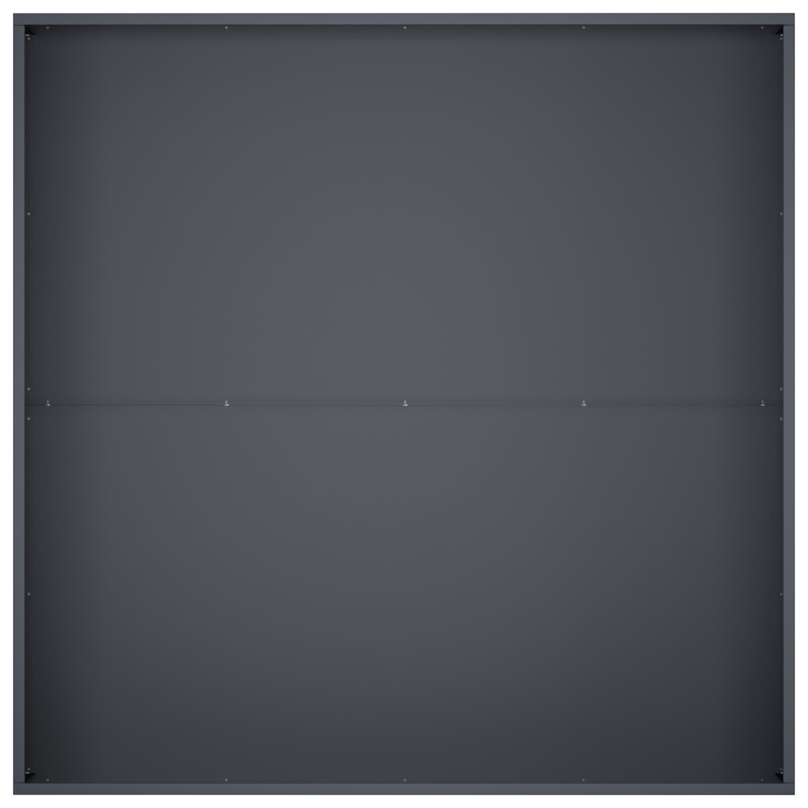 Γλάστρα Κήπου Ανθρακί 100 x 100 x 30 cm Ψυχρής έλασης χάλυβας - Pakobazaar