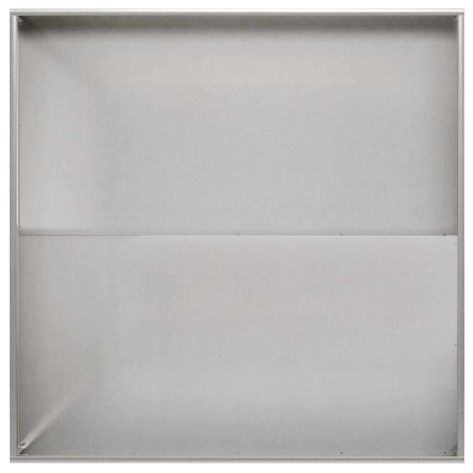 Γλάστρα Κήπου 2 τμχ. Ασημί 100 x 100 x 30 cm Ανοξείδωτο Ατσάλι - Pakobazaar