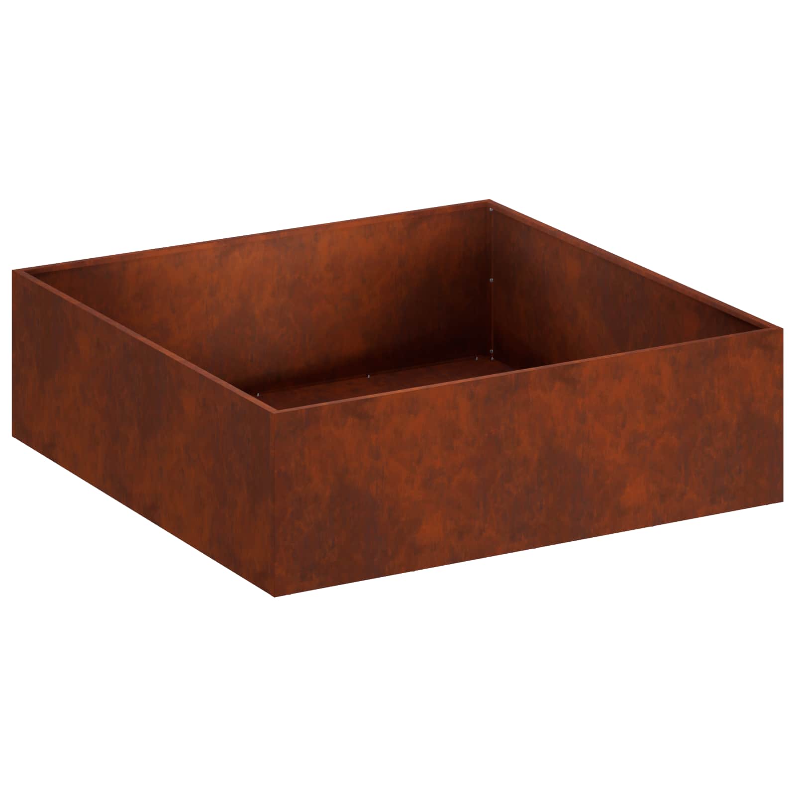 Γλάστρα Κήπου Σκ rusty 100 x 100 x 30 cm
