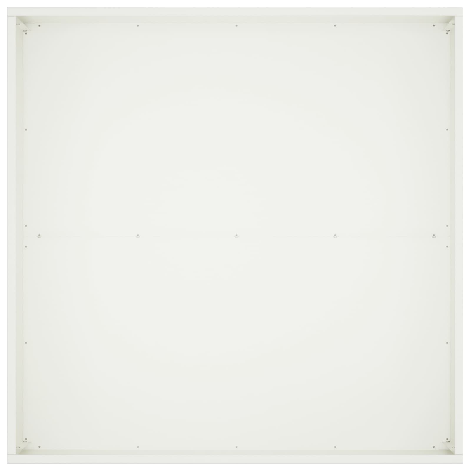 Γλάστρα Κήπου Λευκό 60 x 60 x 40 cm Ψυχρής έλασης χάλυβας - Pakobazaar