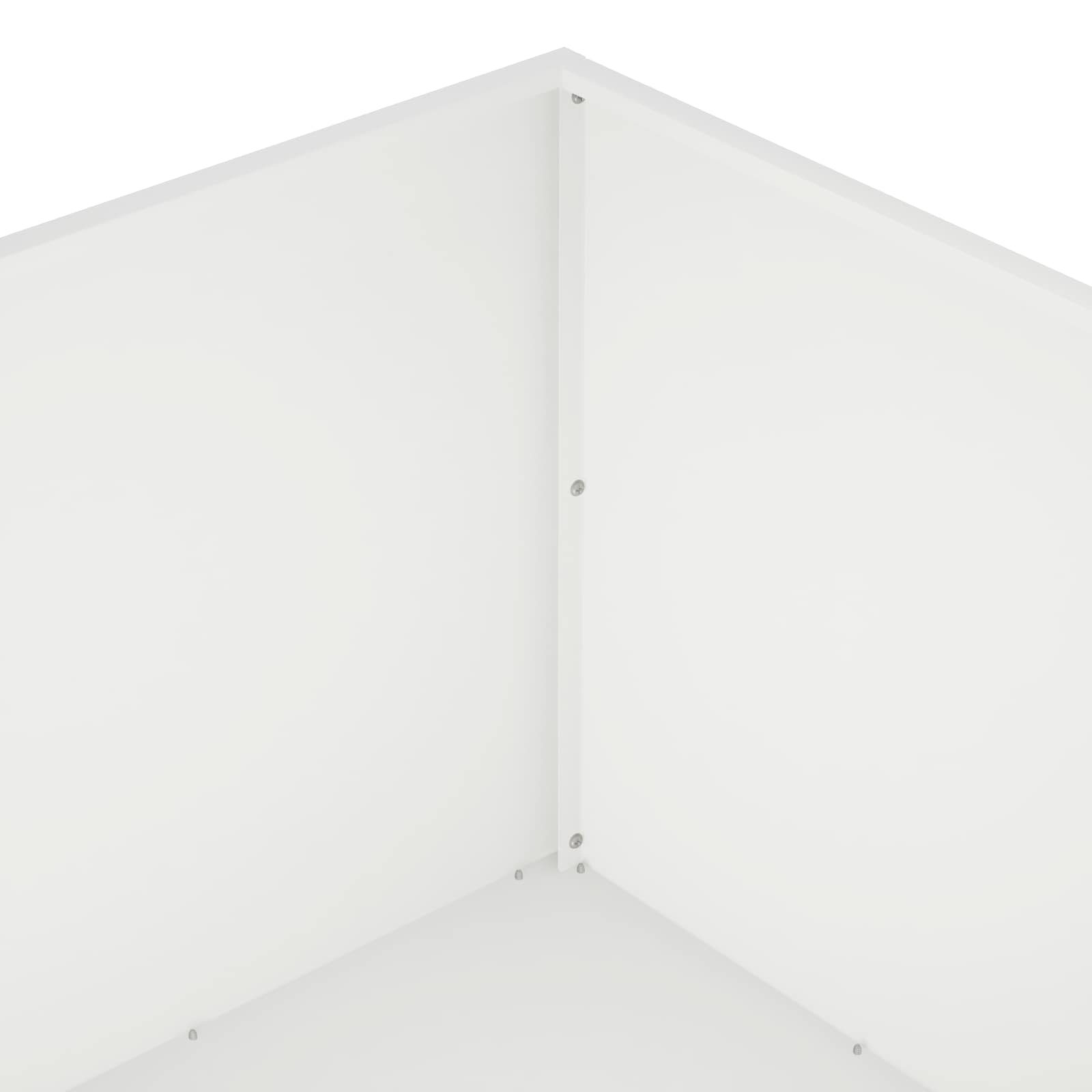 Γλάστρα Κήπου Λευκό 80 x 80 x 40 cm Ψυχρής έλασης χάλυβας - Pakobazaar