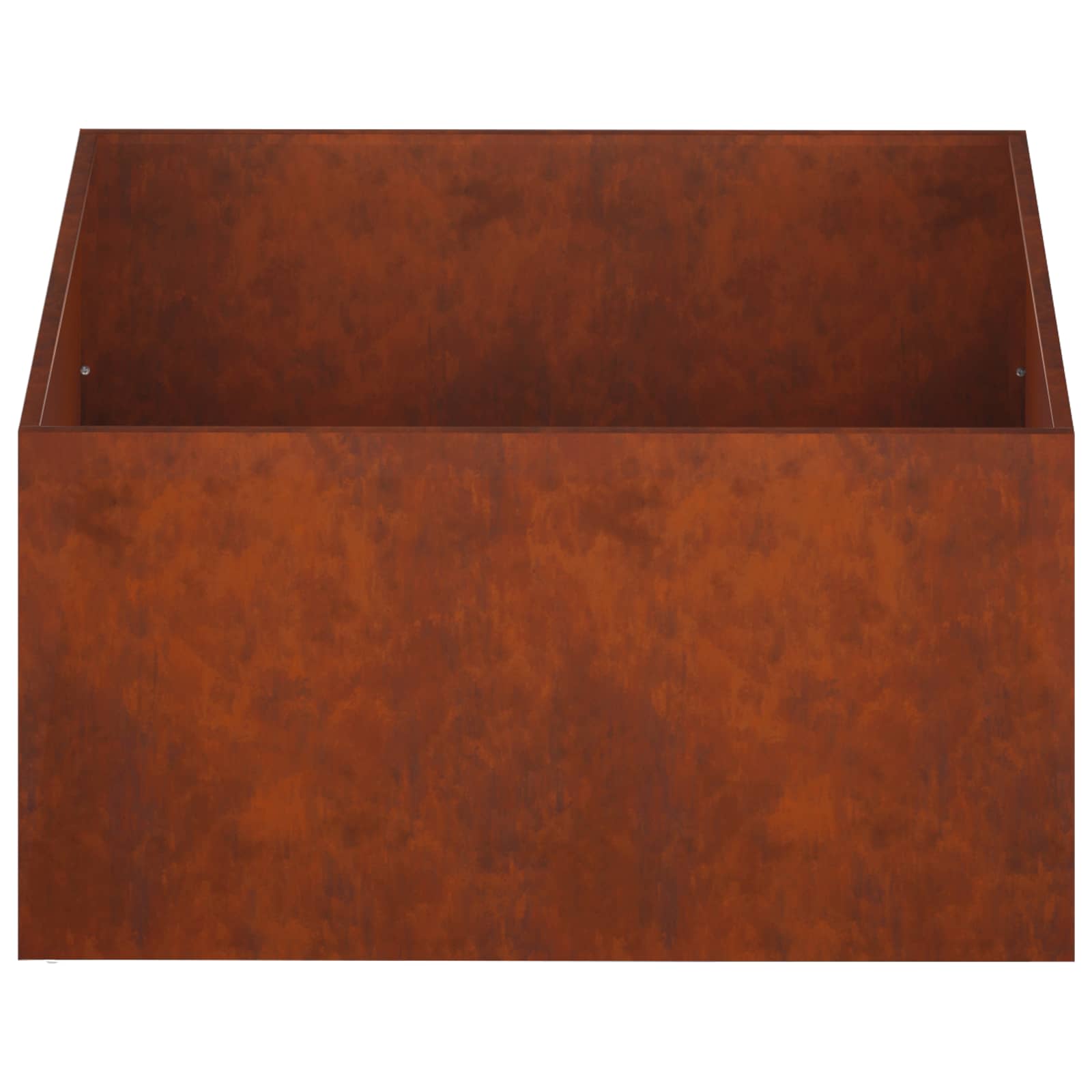 Γλάστρα Κήπου Σκ rusty 80 x 80 x 40 cm - Pakobazaar