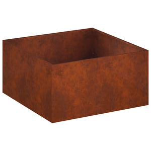 Γλάστρα Κήπου 2 τμχ. Σκ rusty 80 x 80 x 40 cm - Pakobazaar