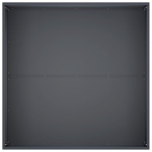 Γλάστρα Κήπου 2 τμχ. Ανθρακί 100 x 100 x 40 cm - Pakobazaar