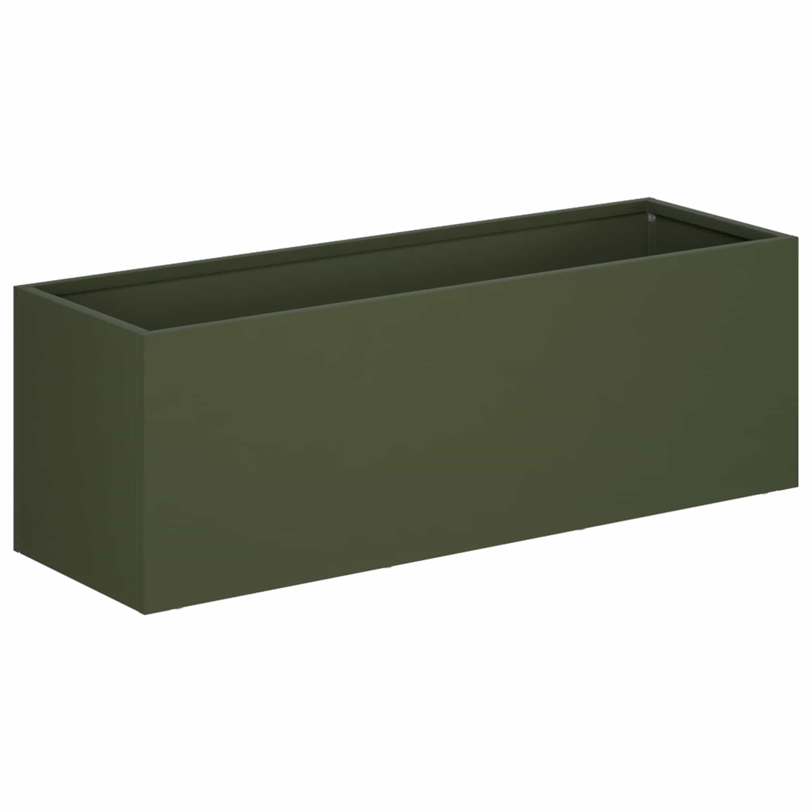 Γλάστρα Κήπου 2 τμχ. Λαδί 40 x 20 x 20 εκ. - Pakobazaar