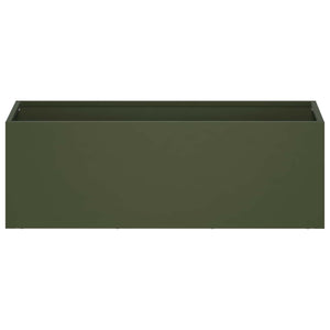 Γλάστρα Κήπου 2 τμχ. Λαδί 60 x 20 x 20 εκ.
