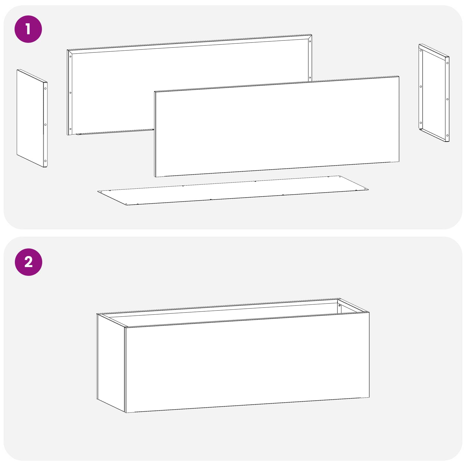 Γλάστρα Κήπου Σκ rusty 60 x 20 x 20 εκ. - Pakobazaar