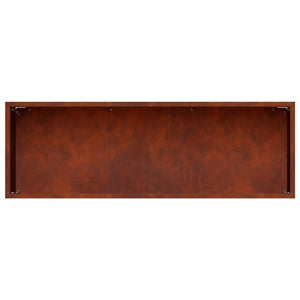Γλάστρα Κήπου Σκ rusty 60 x 20 x 20 εκ. - Pakobazaar