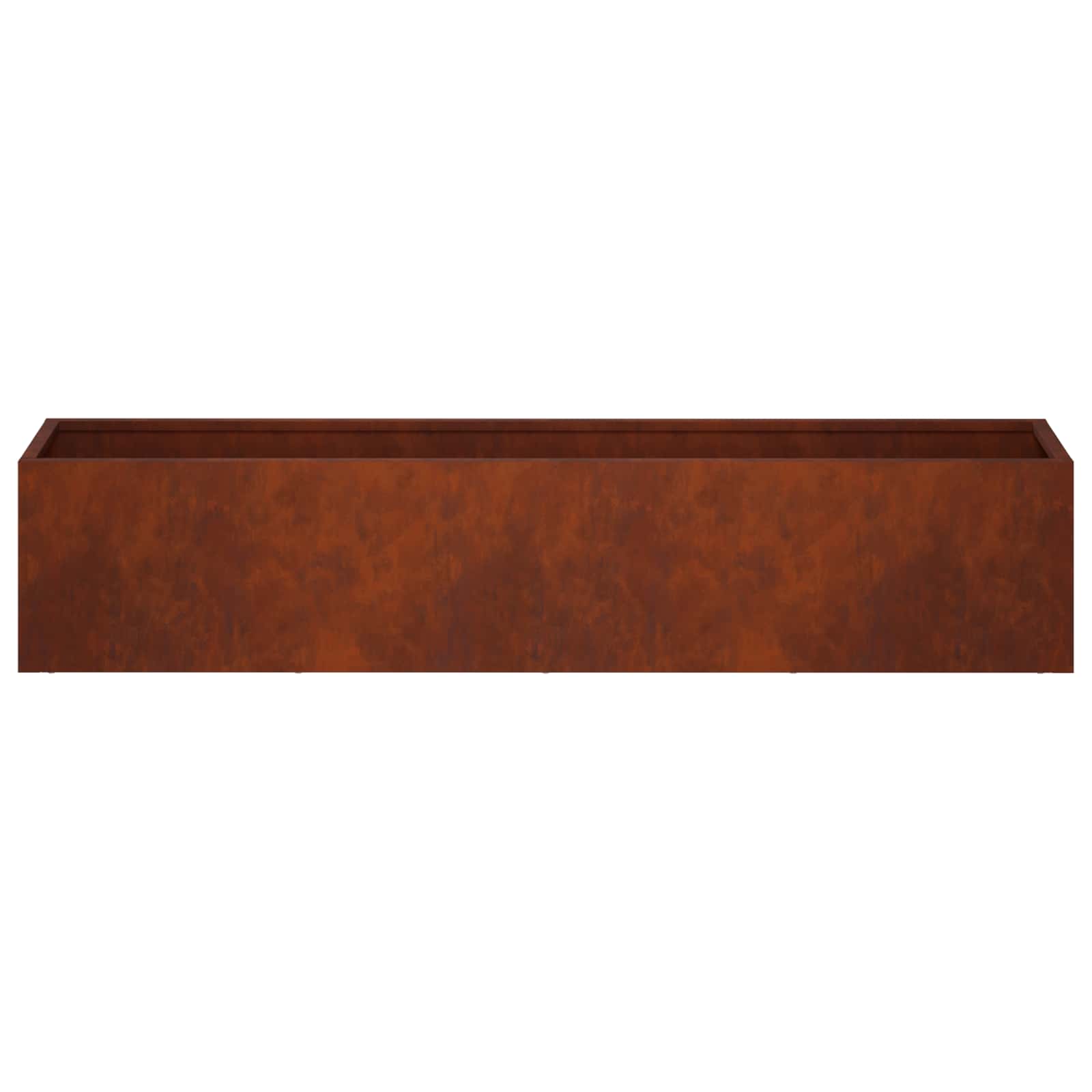 Γλάστρα Κήπου 2 τμχ. Σκ rusty 80 x 20 x 20 εκ. - Pakobazaar