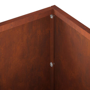 Γλάστρα Κήπου Σκ rusty 100 x 20 x 20 εκ.