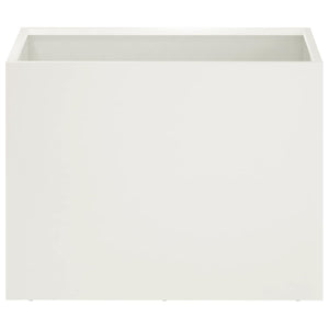 Γλάστρα Κήπου 2 τμχ. Λευκό 40 x 30 x 30 εκ
