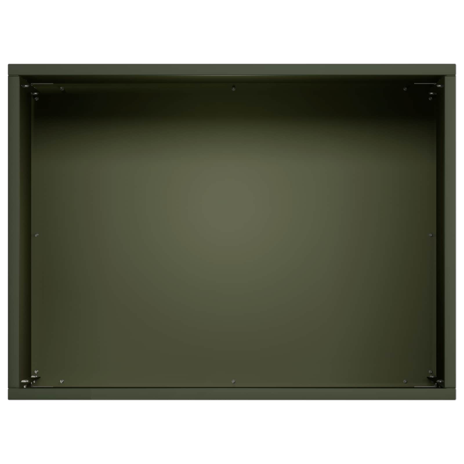 Γλάστρα Κήπου Λαδί 40 x 30 x 30 εκ Ψυχρής έλασης χάλυβας - Pakobazaar