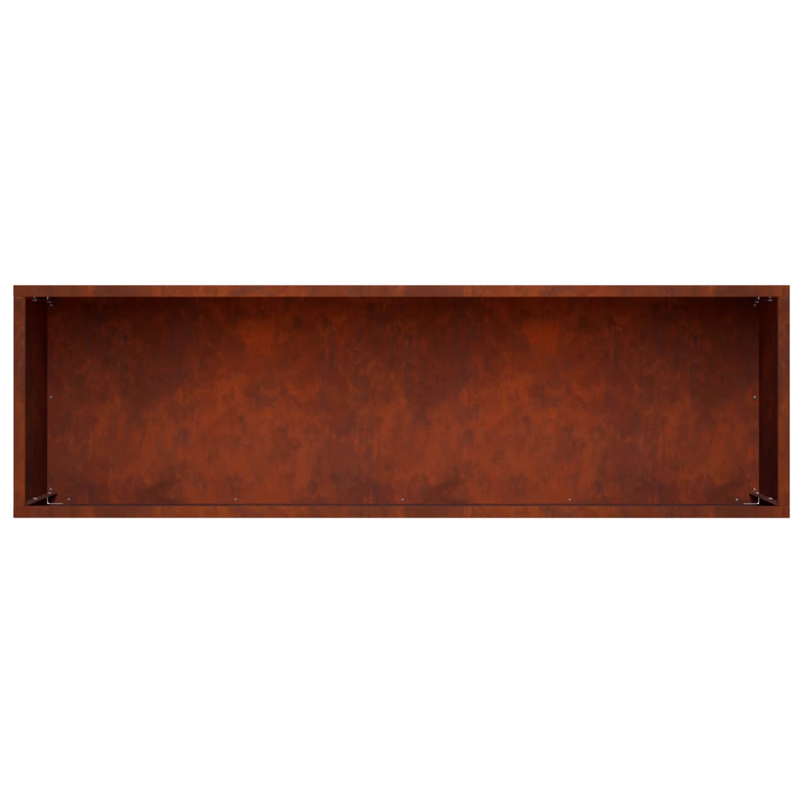 Γλάστρα Κήπου 2 τμχ. Σκ rusty 80 x 30 x 30 εκ - Pakobazaar