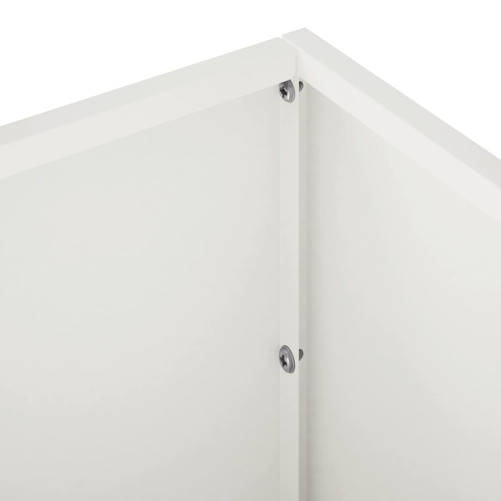 Γλάστρα Κήπου 2 τμχ. Λευκό 100 x 30 x 30 cm