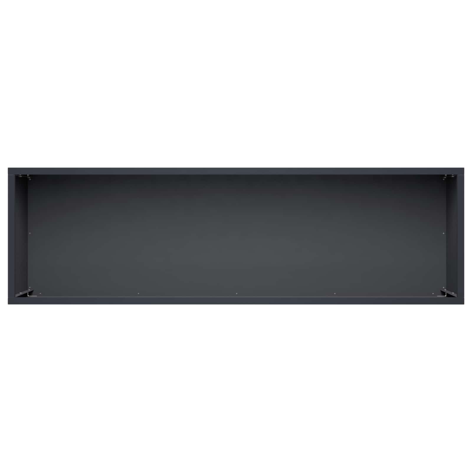 Γλάστρα Κήπου 2 τμχ. Ανθρακί 100 x 30 x 30 cm