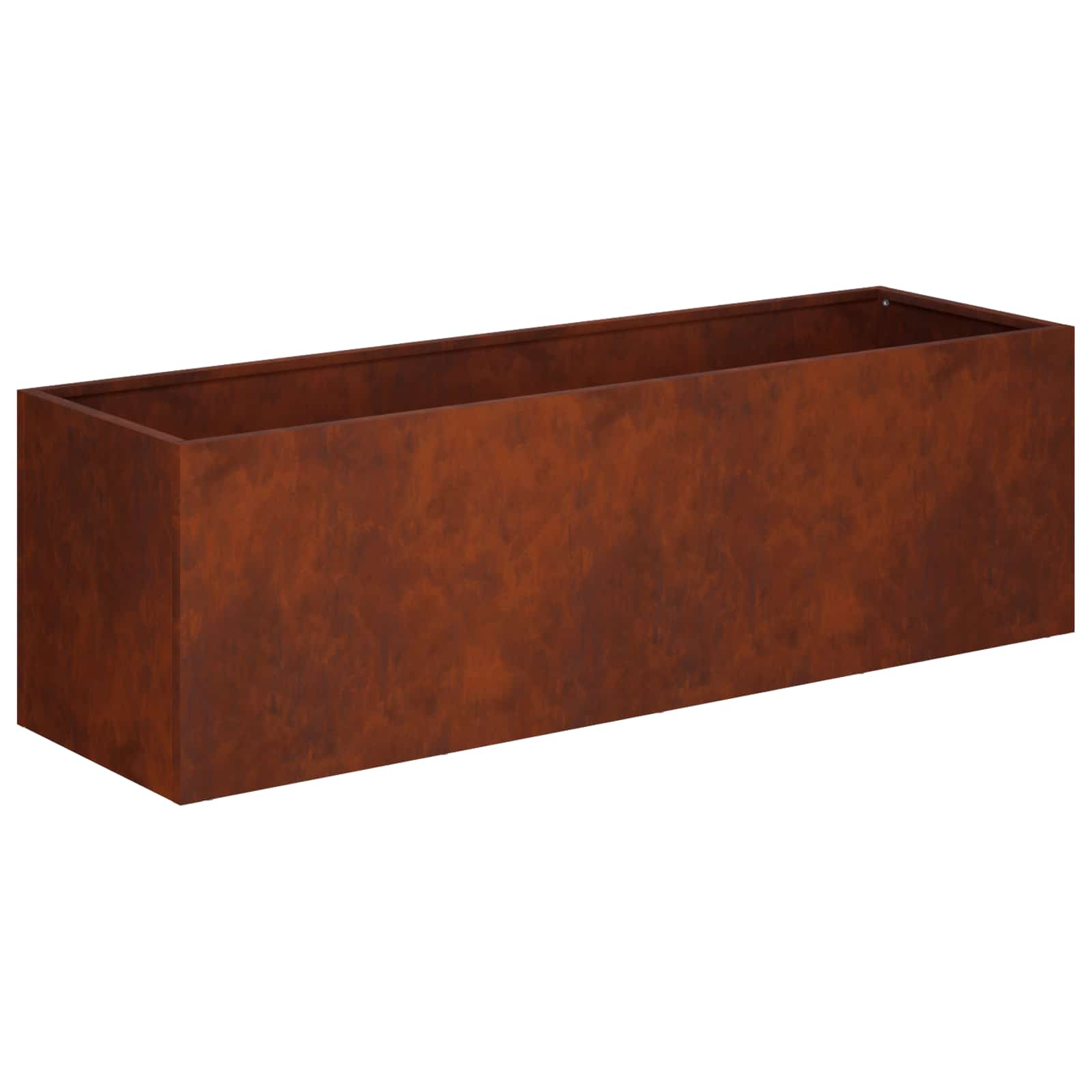 Γλάστρα Κήπου 2 τμχ. Σκ rusty 100 x 30 x 30 cm - Pakobazaar