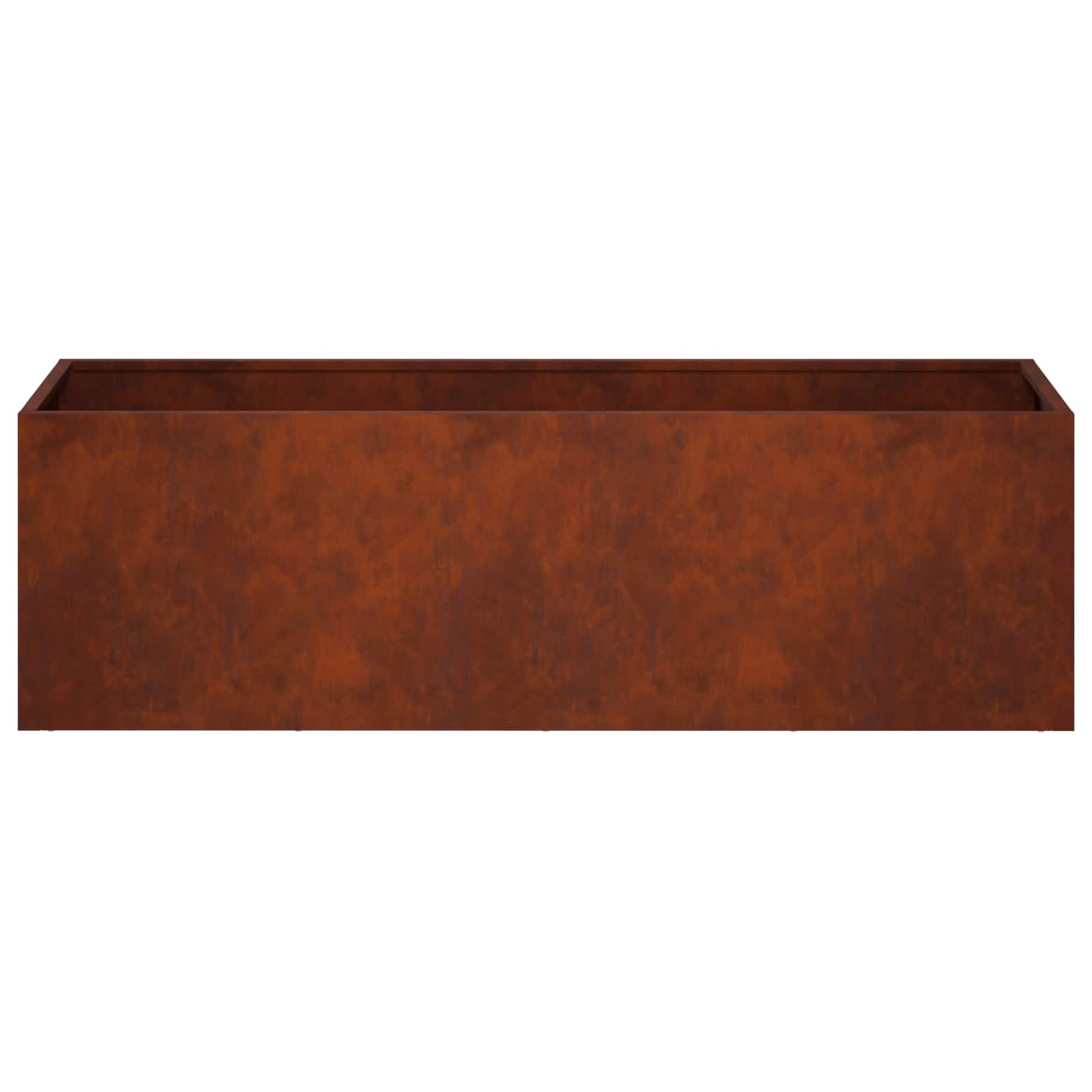 Γλάστρα Κήπου 2 τμχ. Σκ rusty 100 x 30 x 30 cm - Pakobazaar