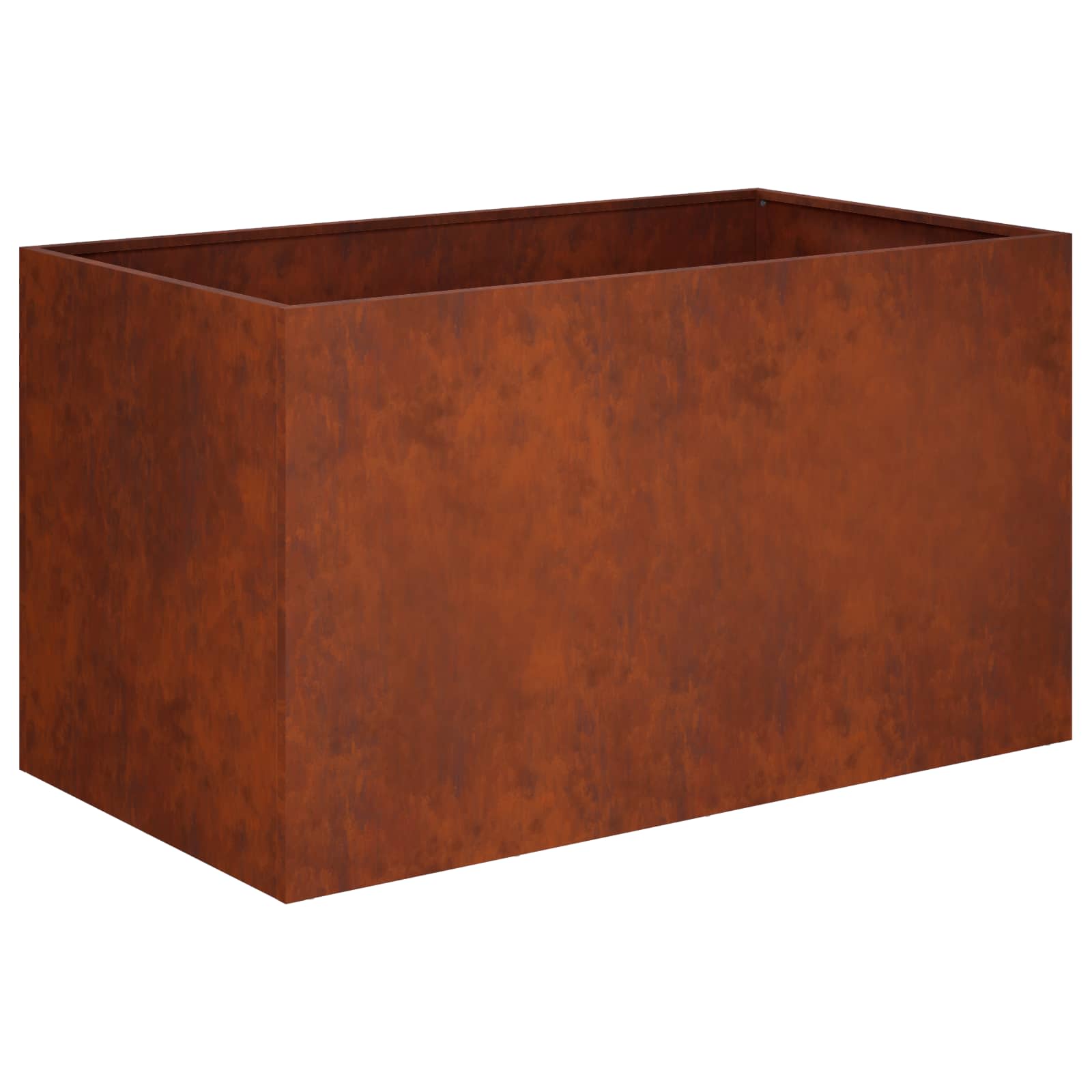 Γλάστρα Κήπου 2 τμχ. Σκ rusty 80 x 50 x 50 εκ - Pakobazaar