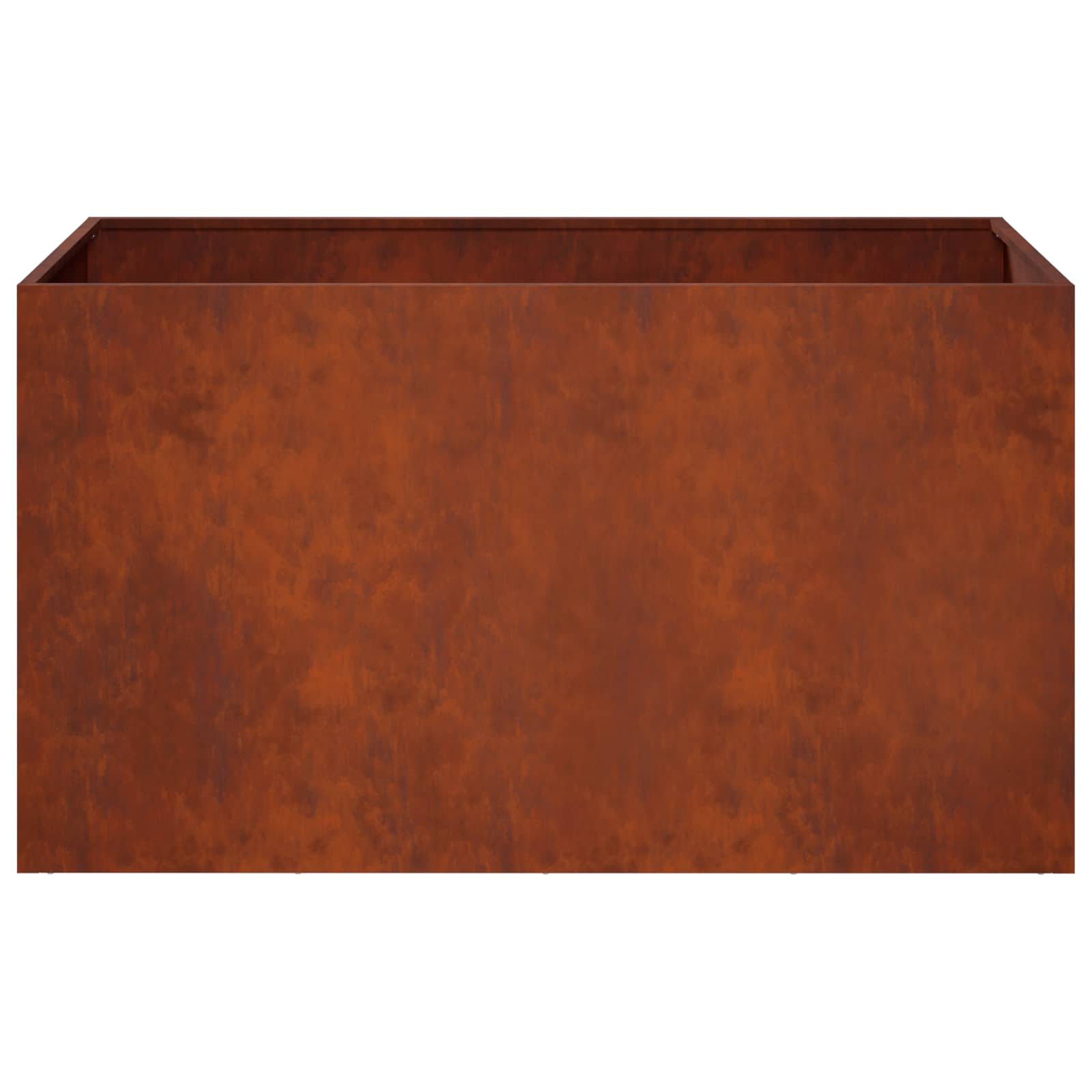 Γλάστρα Κήπου 2 τμχ. Σκ rusty 80 x 50 x 50 εκ - Pakobazaar