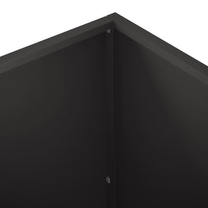Γλάστρα Κήπου Μαύρο 100 x 50 x 50 cm Ψυχρής έλασης χάλυβας - Pakobazaar