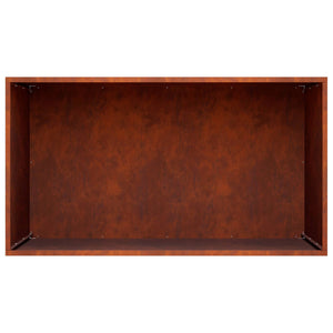Γλάστρα Κήπου Σκ rusty 100 x 50 x 50 cm - Pakobazaar