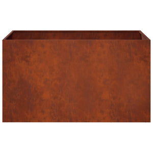 Γλάστρα Κήπου 2 τμχ. Σκ rusty 100 x 50 x 50 cm