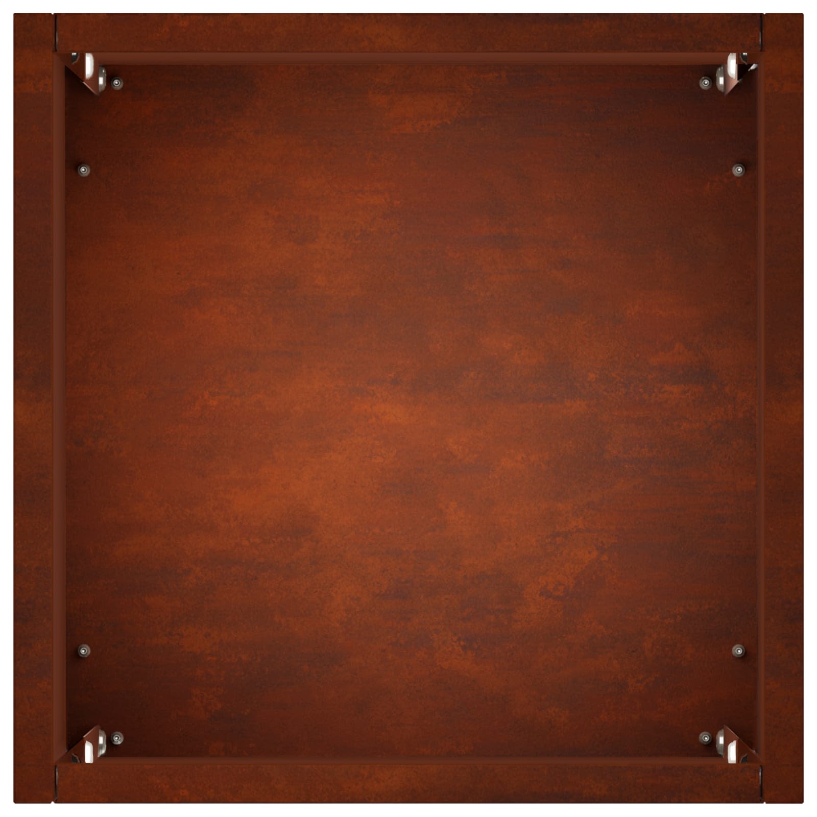 Γλάστρα Κήπου Σκ rusty 20 x 20 x 50 εκ. - Pakobazaar