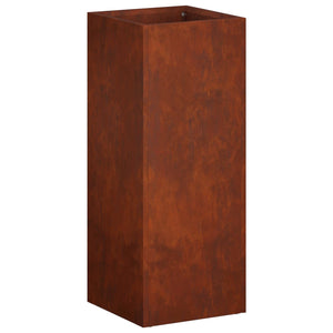 Γλάστρα Κήπου 2 τμχ. Σκ rusty 20 x 20 x 50 εκ. - Pakobazaar