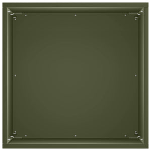 Γλάστρα Κήπου Λαδί 30 x 30 x 50 cm Ψυχρής έλασης χάλυβας