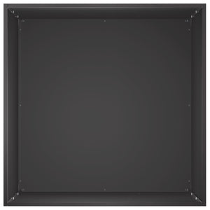 Γλάστρα Κήπου 2 τμχ. Μαύρο 40 x 40 x 75 cm