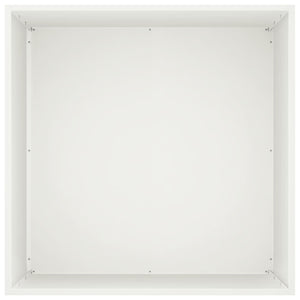 Γλάστρα Κήπου 2 τμχ. Λευκό 50 x 50 x 75 cm