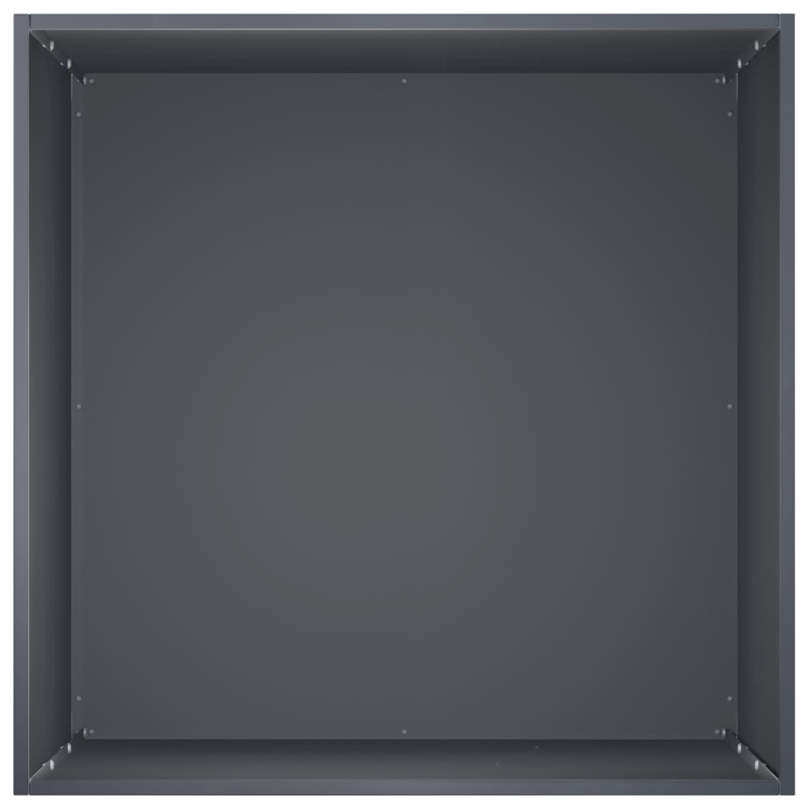 Γλάστρα Κήπου 2 τμχ. Ανθρακί 50 x 50 x 75 cm - Pakobazaar