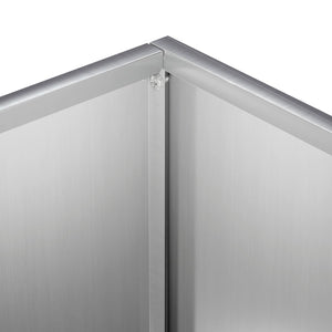 Γλάστρα Κήπου 2 τμχ. Ασημί 40 x 20 x 40 εκ - Pakobazaar
