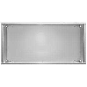 Γλάστρα Κήπου 2 τμχ. Ασημί 40 x 20 x 40 εκ - Pakobazaar