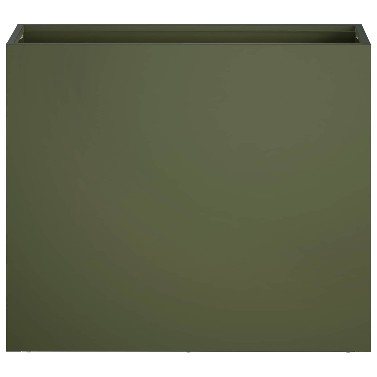 Γλάστρα Κήπου 2 τμχ. Λαδί 50 x 20 x 40 εκ. - Pakobazaar