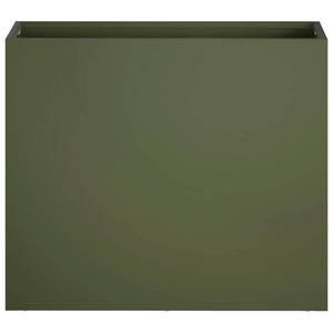 Γλάστρα Κήπου 2 τμχ. Λαδί 50 x 20 x 40 εκ.