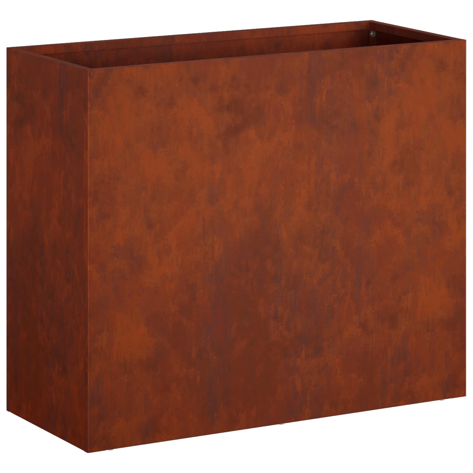 Γλάστρα Κήπου 2 τμχ. Σκ rusty 50 x 20 x 40 εκ. - Pakobazaar