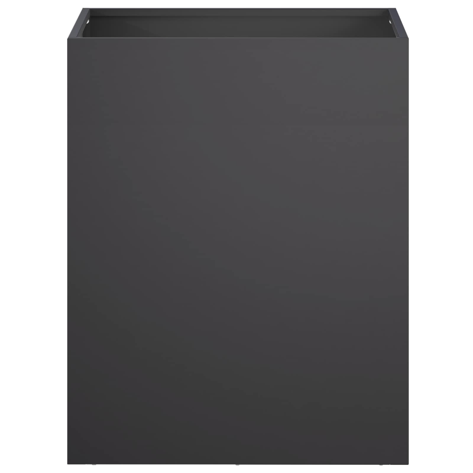 Γλάστρα Κήπου 2 τμχ. Μαύρο 40 x 30 x 40 εκ - Pakobazaar