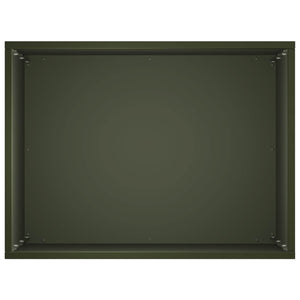 Γλάστρα Κήπου Λαδί 40 x 30 x 50 cm Ψυχρής έλασης χάλυβας