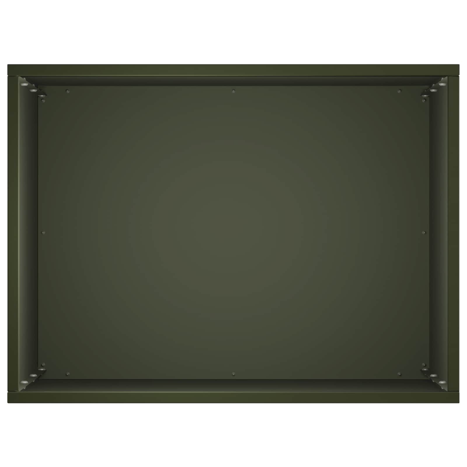Γλάστρα Κήπου 2 τμχ. Λαδί 40 x 30 x 50 cm Ψυχρής έλασης χάλυβας