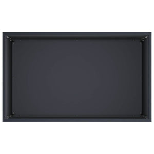 Γλάστρα Κήπου Ανθρακί 40 x 30 x 75 cm Ψυχρής έλασης χάλυβας