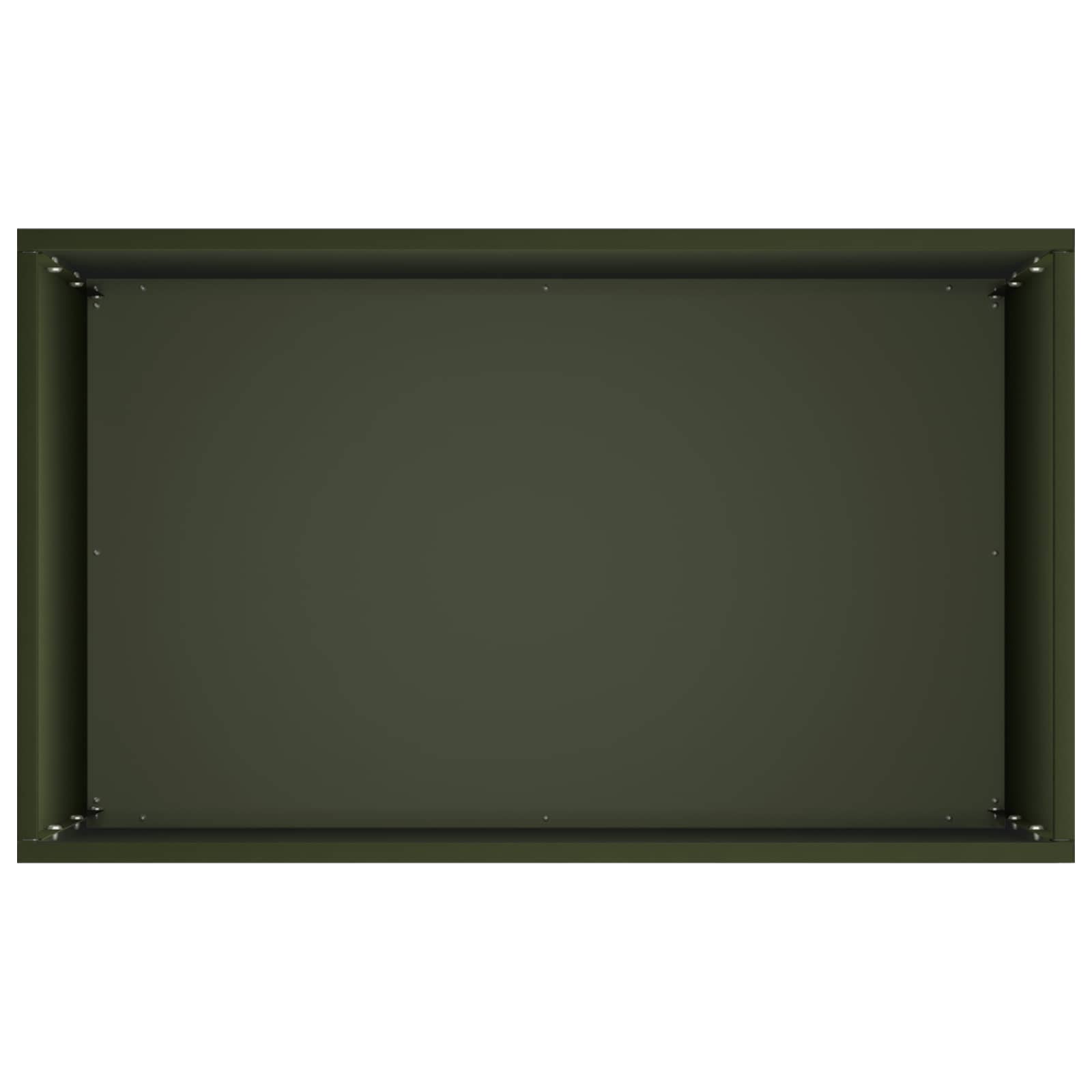 Γλάστρα Κήπου 2 τμχ. Λαδί 40 x 30 x 75 cm Ψυχρής έλασης χάλυβας