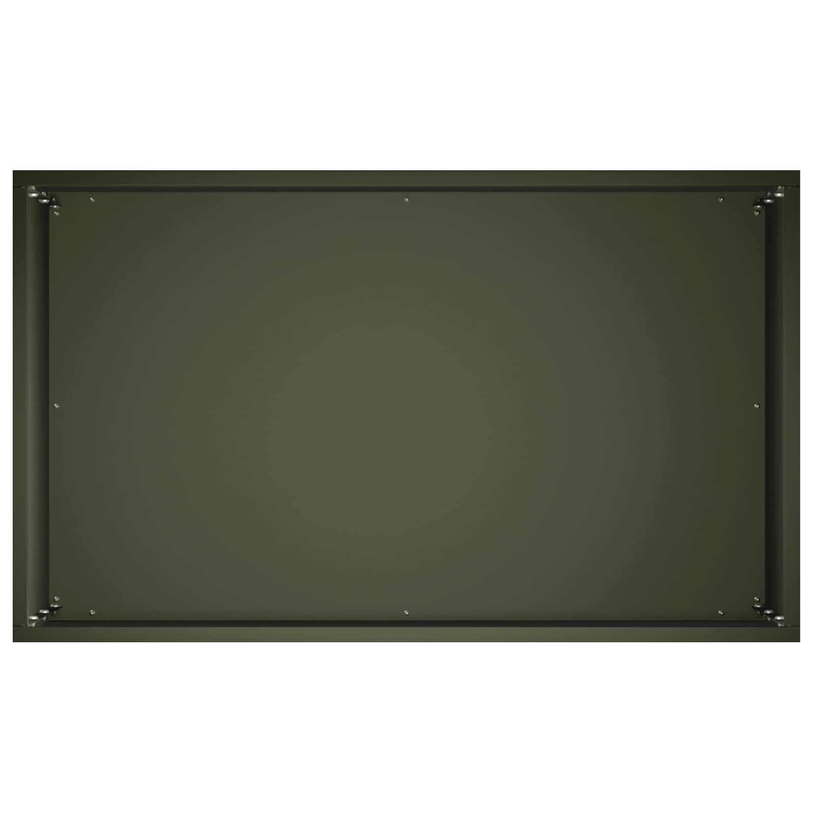 Γλάστρα Κήπου Λαδί 50 x 30 x 50 cm Ψυχρής έλασης χάλυβας