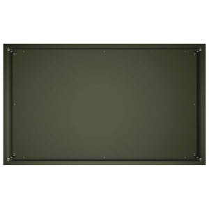 Γλάστρα Κήπου Λαδί 50 x 30 x 50 cm Ψυχρής έλασης χάλυβας