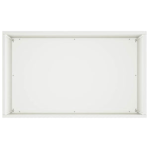 Γλάστρα Κήπου 2 τμχ. Λευκό 50 x 30 x 75 εκ
