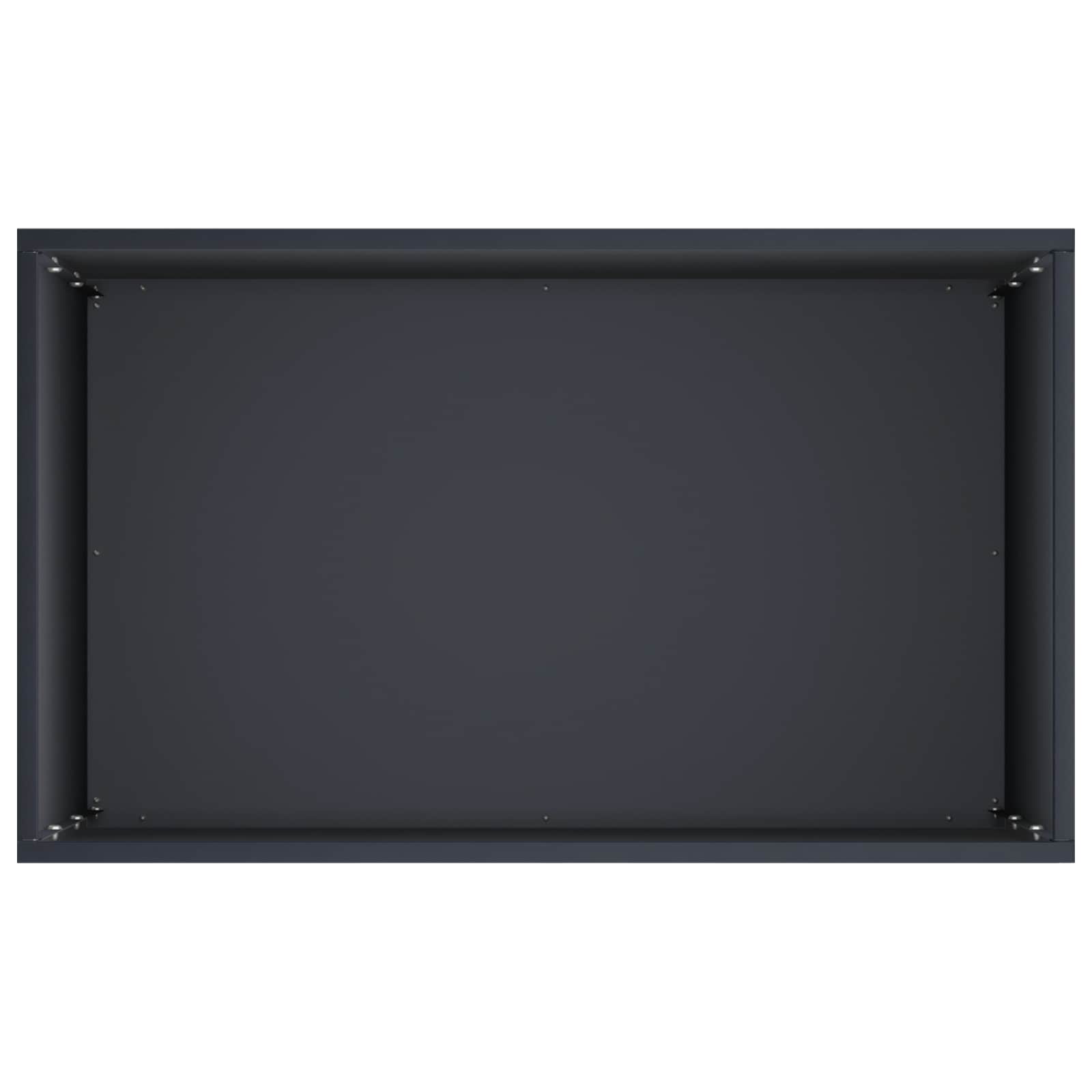Γλάστρα Κήπου 2 τμχ. Ανθρακί 50 x 30 x 75 εκ