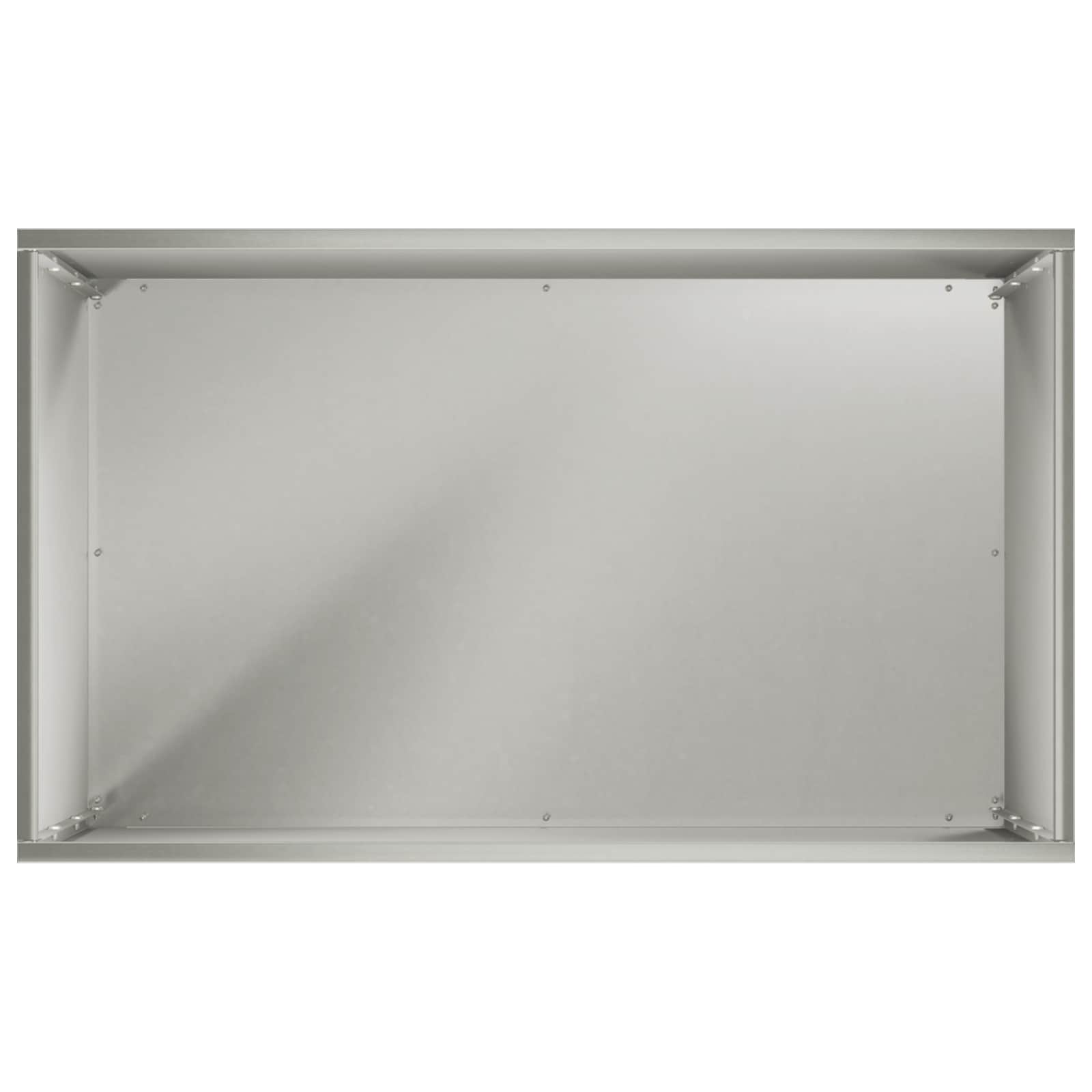 Γλάστρα Κήπου 2 τμχ. Ασημί 50 x 30 x 75 εκ Ανοξείδωτο Ατσάλι
